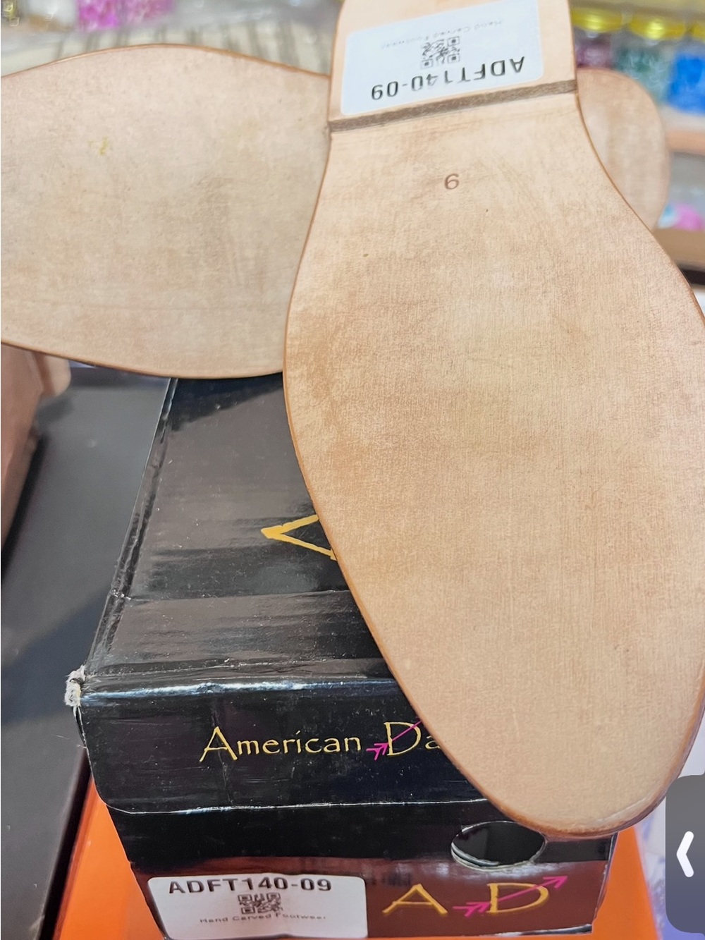 American Darling Floral-Engraved Leather Mules - Picture 7 of 7